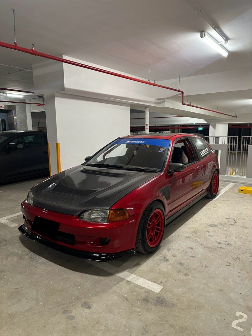 本田 思域 EG 2门 天窗 EG5 手动62872684206210119