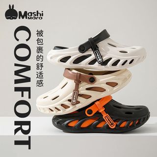 流氓兔洞洞鞋拖鞋💯男外穿網紅ins潮高顏值防滑踩屎感包頭涼拖鞋男sho e s64165753263873110