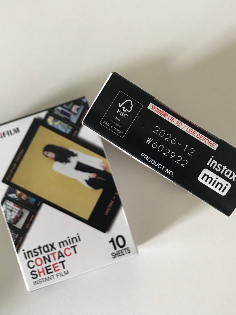 Instax Mini Film 10 Sheets (Category: Other Photography Accessories) located in Pasay City. Submitted by kkalien (Listing ID 1373788382, Image 3). Description: Instax Mini Film 10 Sheets Plain - 500 (Expiration 2027-02) Plain 20 sheets - 1000 Black - 650 (Expiration 2026-12) The shipping fee would be shouldered by the buyer. Payment will be done through GCash or BDO. Can be delivered through Angkas, Lalamove, or Grab Express. Please feel free to 