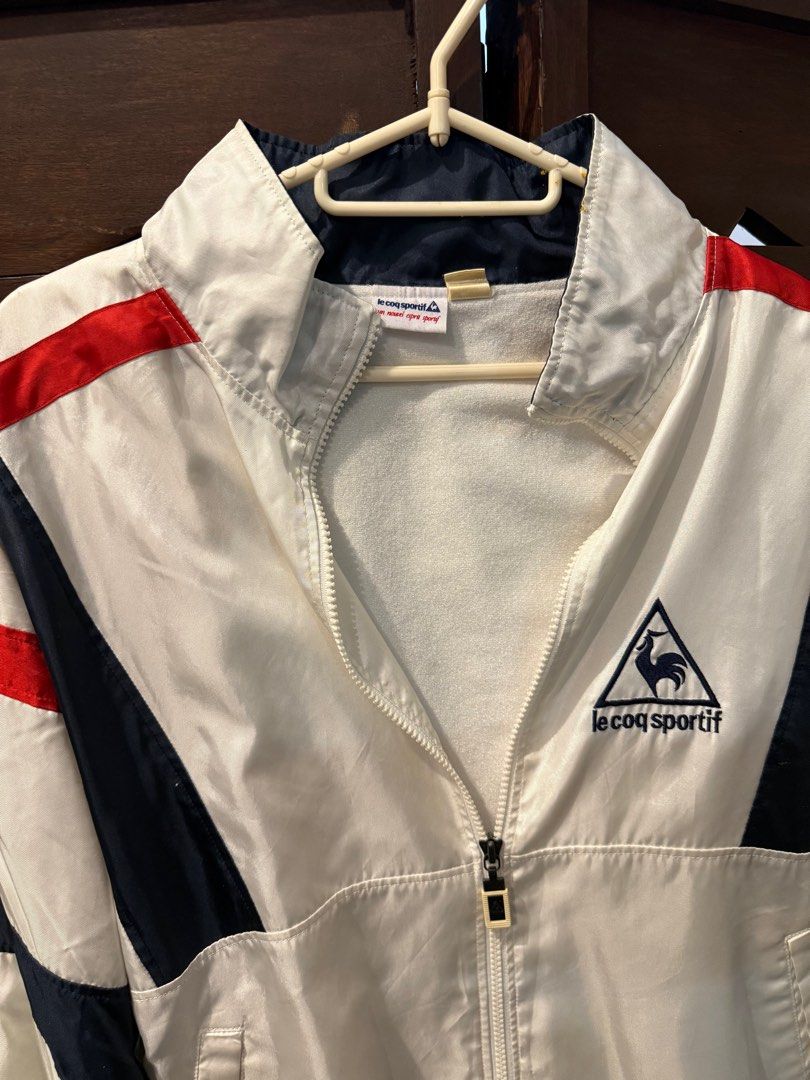 Le Coq Sportif Vintage Jacket (Category: Coats, Jackets and Outerwear) located in Pasig City. Submitted by allentiong (Listing ID 1373850081, Image 1). Description: - Guaranteed original - RFS: Decluttering - Mode of payment: Gcash or BPI - Location: Pasig - Delivery within Metro Manila: Lalamove/Grab - Delivery outside of Metro Manila: Gogoexpress.
