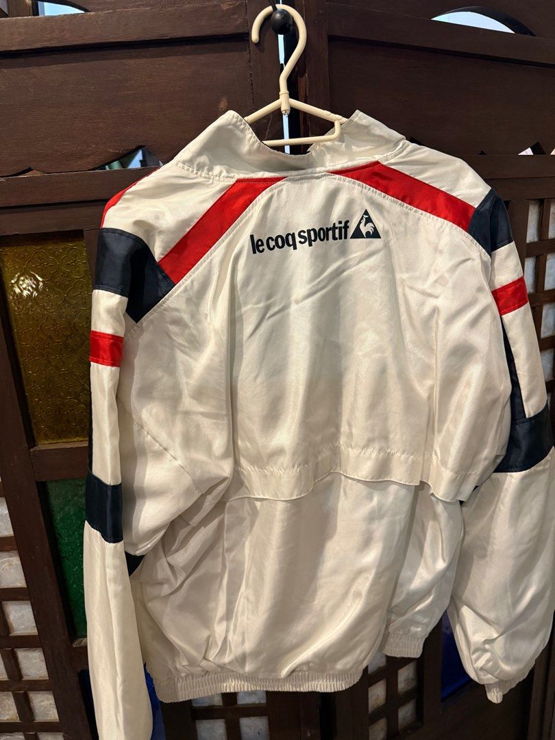 Le Coq Sportif Vintage Jacket (Category: Coats, Jackets and Outerwear) located in Pasig City. Submitted by allentiong (Listing ID 1373850081, Image 3). Description: - Guaranteed original - RFS: Decluttering - Mode of payment: Gcash or BPI - Location: Pasig - Delivery within Metro Manila: Lalamove/Grab - Delivery outside of Metro Manila: Gogoexpress.