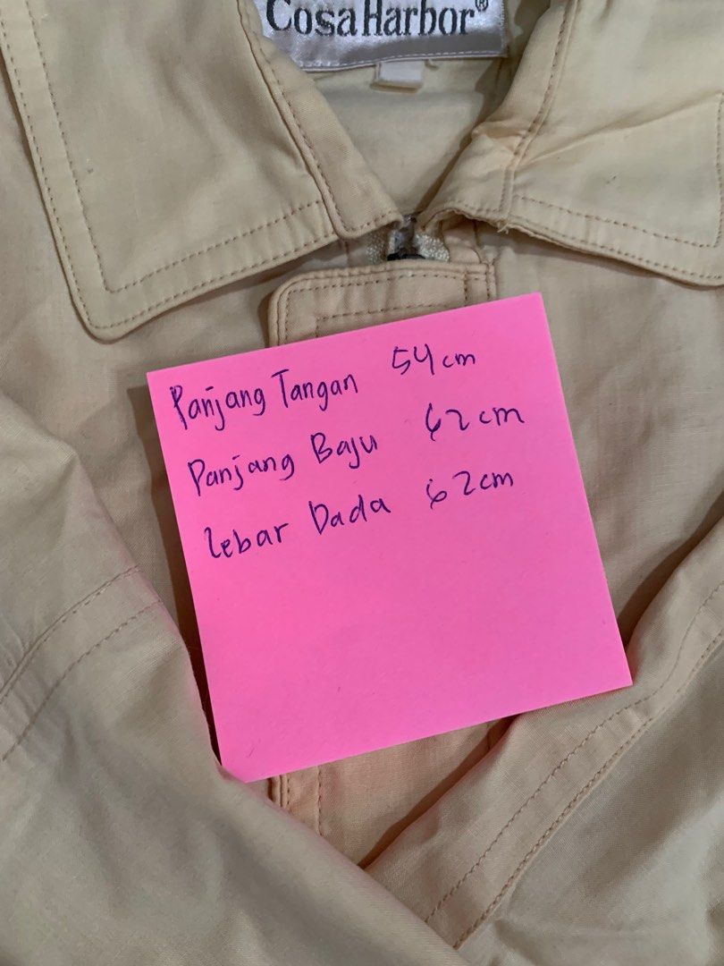 Light Yellow Jacket Jaket