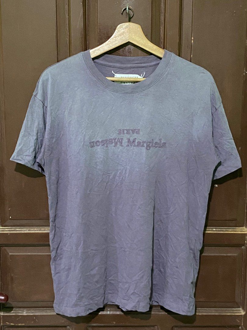 Maison Margiela Washed Shirt (Category: Luxury Apparel) located in Bacolod City. Submitted by PSGTHRIFTIES (Listing ID 1373906214, Image 1). Description: Very good condition Size S on tag Fits M Dimensions:20.5x26 DM📩.