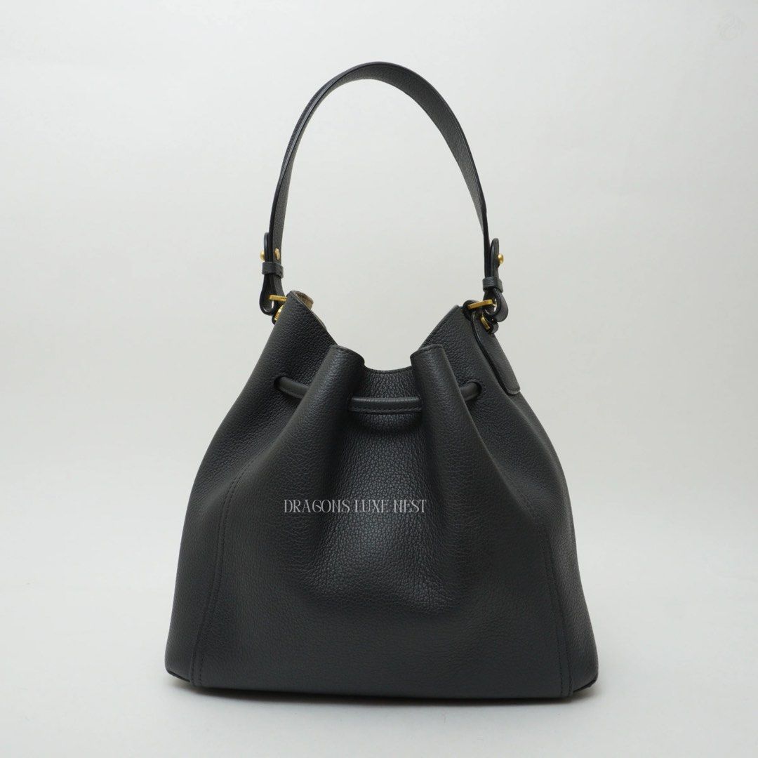 MCM Milla Drawstring Shoulder Bag (Category: Luxury Bags & Wallets) located in Taguig. Submitted by dluxenest (Listing ID 1373776416, Image 2). Description: Last price posted You may follow us on IG : dluxenest FB : Dragons Luxe Nest.