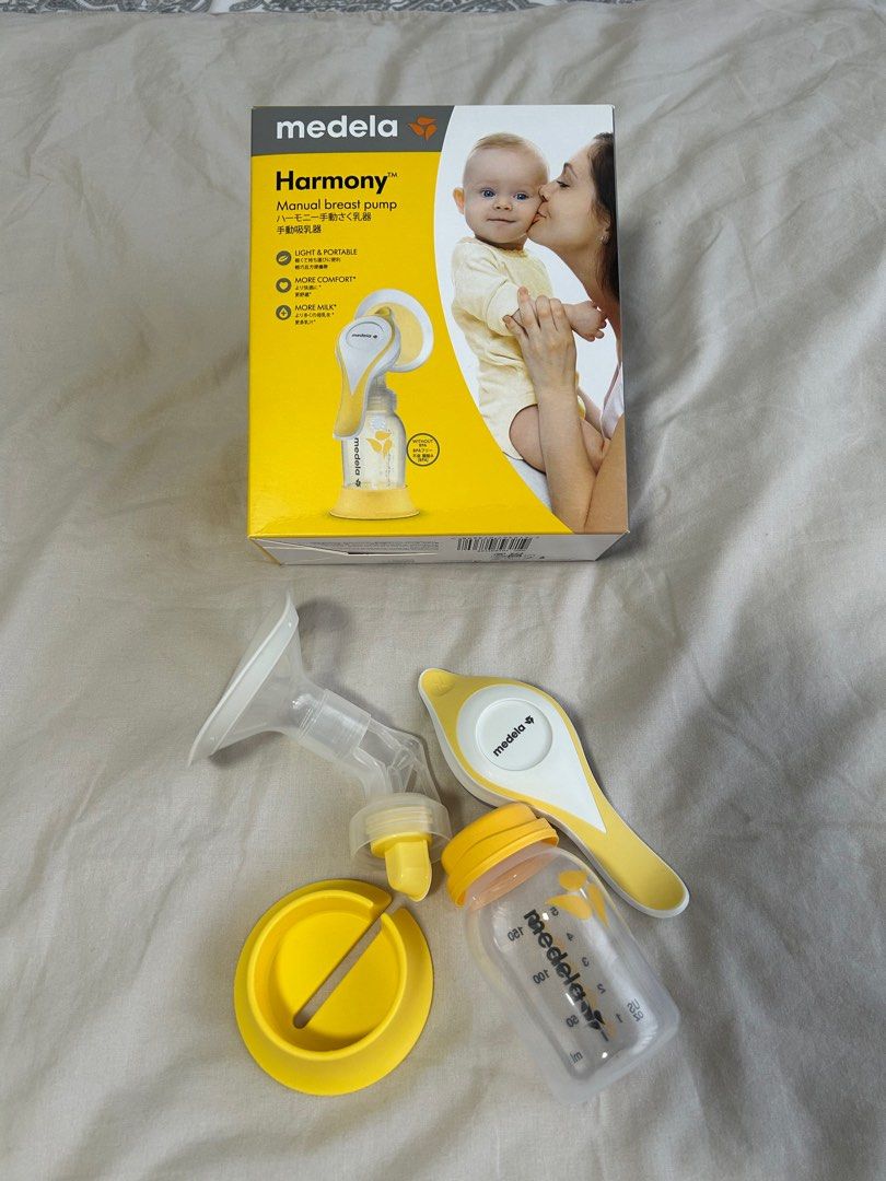 Medela Manual Breast Pump + Breast Milk collection Bottles (Category: Breastfeeding & Bottle Feeding) located in Singapore. Submitted by sarreehsantiago (Listing ID 1373849891, Image 1). Description: Medela Manual Breast Pump + 4 Breast Milk collection Bottles. Used twice only. .