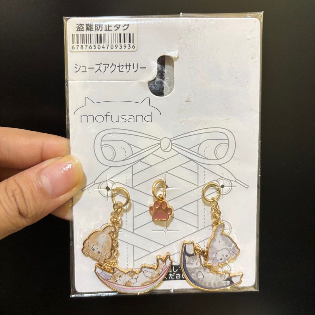 Mofusand Shoe lace charm (Category: Charms) located in Pagsanjan. Submitted by jijithecat (Listing ID 1373889635, Image 1). Description: Rare from Japan.