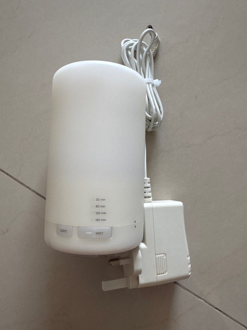 Muji Diffuser (Category: Lighting) located in Singapore. Submitted by leafystar (Listing ID 1373795980, Image 2). Description: Still in good condition. Bought it in 2023. RFS: got a bigger one RRP: $59 https://amzn.asia/d/0KROALz.