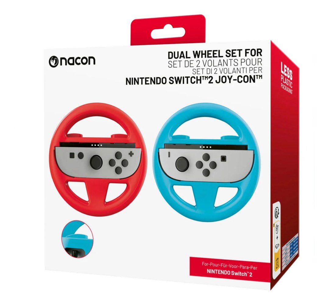 Nacon Dual Wheel Set for Nintendo Switch 2 (Category: Cases & Covers) located in Quezon City. Submitted by clostitchotaku100 (Listing ID 1373782334, Image 1). Description: I’m ☑️Brand New ☑️Sealed ☑️ 100% Original ☑️Payment Methods: COD(2k max), Gcash, BPI ☑️Shipping via lala move. Buyer’s Expense ☑️ Location: Wilsonville Subdivision Project 6, Culiat Quezon City ☑️Fb Main marketplace: Clostitch Otaku.