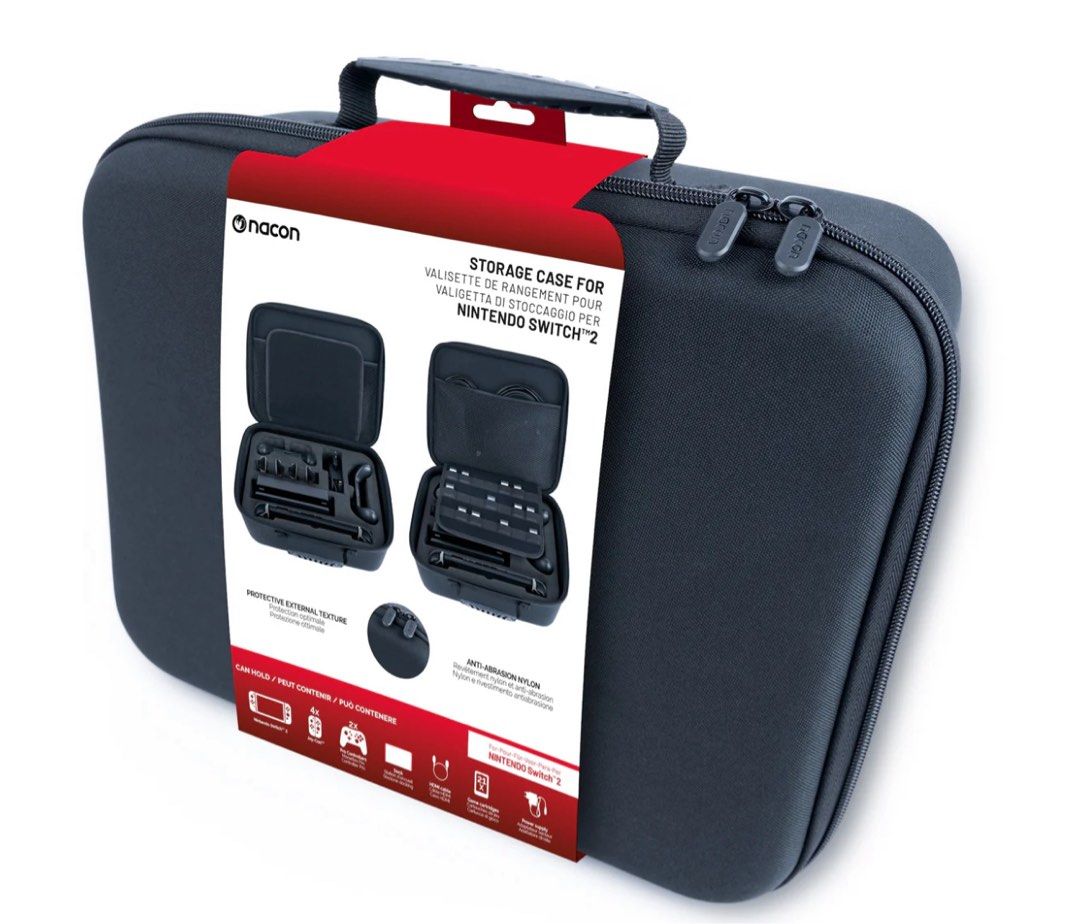 Nacon Storage Case for Nintendo Switch 2 (Category: Cases & Covers) located in Quezon City. Submitted by clostitchotaku100 (Listing ID 1373781290, Image 2). Description: ☑️Brand New ☑️Sealed ☑️ 100% Original ☑️Payment Methods: COD(2k max), Gcash, BPI ☑️Shipping via lala move. Buyer’s Expense ☑️ Location: Wilsonville Subdivision Project 6, Culiat Quezon City ☑️Fb Main marketplace: Clostitch Otaku.