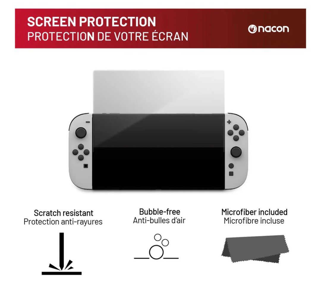 Nacon Tempered Glass Screen Protector for Nintendo Switch 2 (Category: Cases & Covers) located in Quezon City. Submitted by clostitchotaku100 (Listing ID 1373782147, Image 1). Description: ☑️Brand New ☑️Sealed ☑️ 100% Original ☑️Payment Methods: COD(2k max), Gcash, BPI ☑️Shipping via lala move. Buyer’s Expense ☑️ Location: Wilsonville Subdivision Project 6, Culiat Quezon City ☑️Fb Main marketplace: Clostitch Otaku.