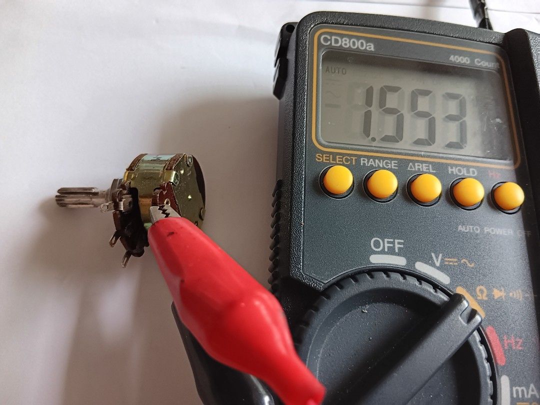 NOS Noble 1M Volume Potentiometer (Category: Other Audio Equipment) located in Singapore. Submitted by hifivesg (Listing ID 1373808099, Image 3). Description: NOS Noble 1M Volume Potentiometer. Made in Japan..