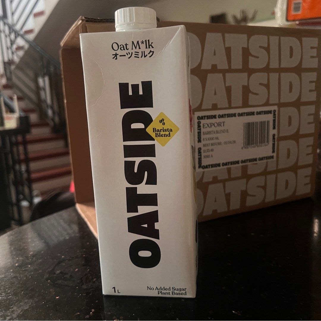 OATSIDE milk 1L (Category: Health Food, Drinks & Tonics) located in Manila. Submitted by apreloved.co (Listing ID 1373828242, Image 1). Description: Available also for wholesale 🤍.