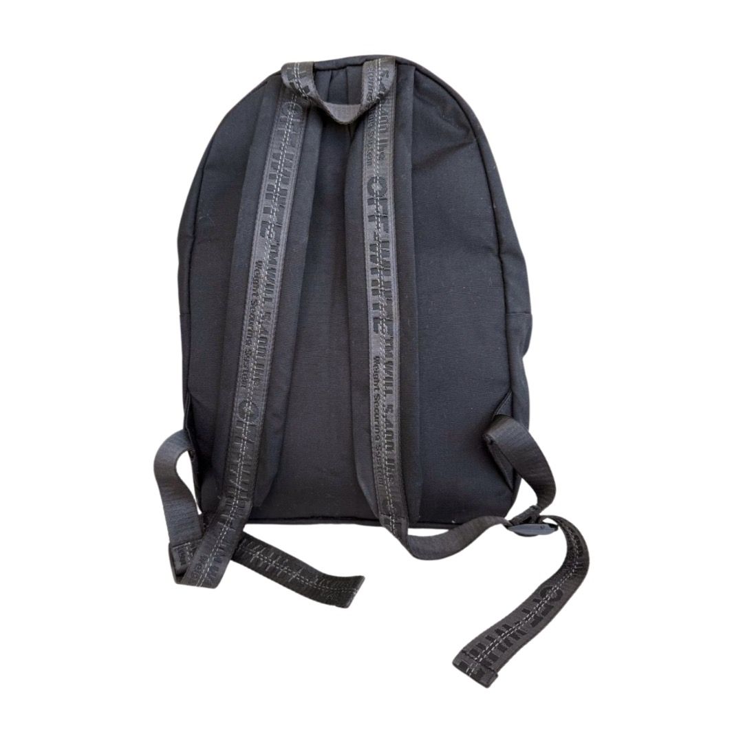 Off-White backpack (Category: Backpacks) located in Singapore. Submitted by _eva_ (Listing ID 1373781324, Image 2). Description: Beautiful backpack used only a few times, very stylish and comfortable. It's meant to be from kids collection, but can be used for females due to size and design. Measurements: height 38cm, width 25.5cm, depth 12.5cm. .