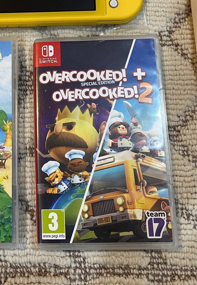 Overcooked Special Edition + Overcooked 2 (Category: Nintendo) located in San Juan City. Submitted by ccloset.cleanup (Listing ID 1373858407, Image 1). Description: ₱1,500 - Overcooked Special Edition + Overcooked 2 (WITH free case for Nintendo Switch Lite) 🛵Mode of Delivery: Only Lalamove, Grab, or Angkas *Booking & Shipping fees, shouldered by the Buyer* 💰Mode of Payment: GCash or Bank Transfer (BDO or BPI) *Payment Before Shipping* *No Refun
