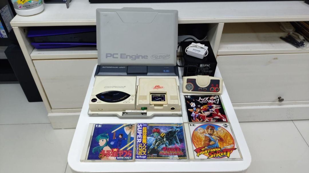 【日本中古靚品】PC Engine CD-Rom System + Games (可試機保證運作正常，不散賣), 電子遊戲, 電子遊戲機 ...
