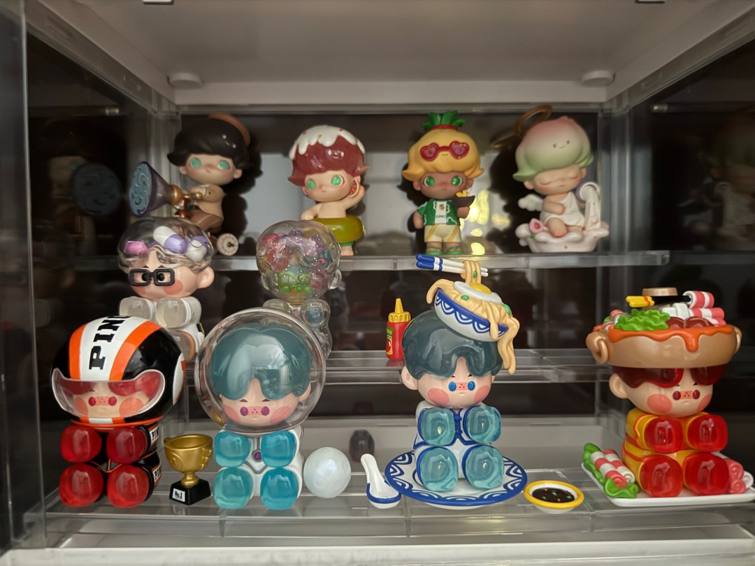 POPMART Dimoo PinoJelly SkullPanda Molly Sweet Bean, Hobbies & Toys ...