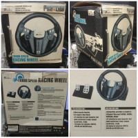 PS2 PC Panther Lord Turbo Speed Racing Wheel Steering Wheel