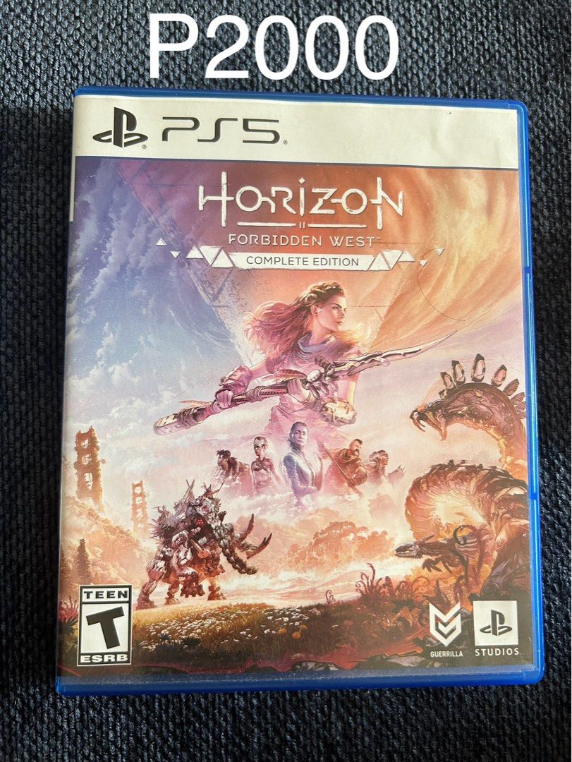 PS5 Horizon complete edition (Category: PlayStation) located in Bulacan. Submitted by sikeysi (Listing ID 1373883795, Image 1). Description: Played only once.