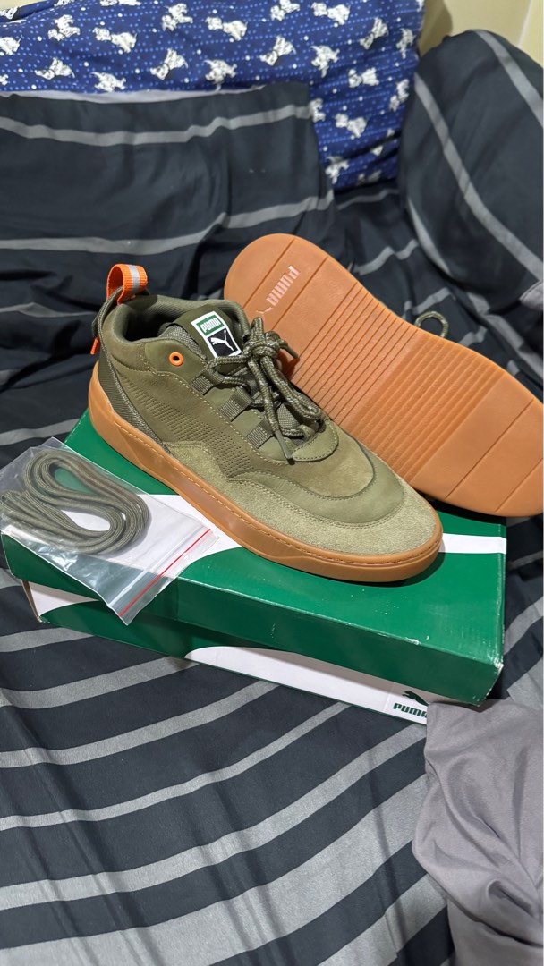 Puma Cali Zero Demi Army green - Main Image