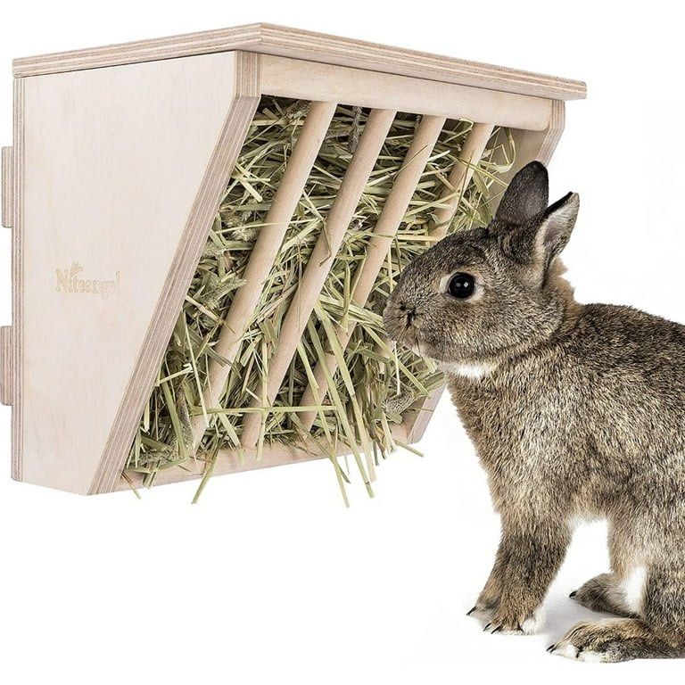 Rabbit Wooden Hay Rack/ Hay Feeder (Category: Homes & Other Pet Accessories) located in Singapore. Submitted by fmanyu (Listing ID 1373927284, Image 1). Description: Rack is able to stand on its own, or secured on walls of the cage. Dimension: 24.9cm X 16.1cm X 19.8cm (L x W x H) Material: Quality wood *Comes with stainless steel bolts to secure and easy to install (no screwdriver needed) Bought at RP $46.