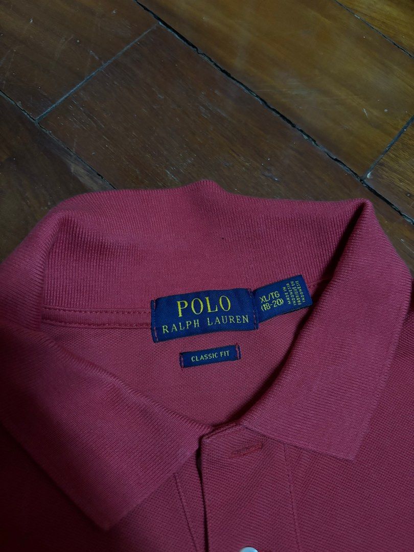 Ralph Lauren Polo Shirt (Category: Tshirts & Polo Shirts ) located in Manila. Submitted by ronnnngn (Listing ID 1373870272, Image 2). Description: RL Classic Fit XL (18-20) .