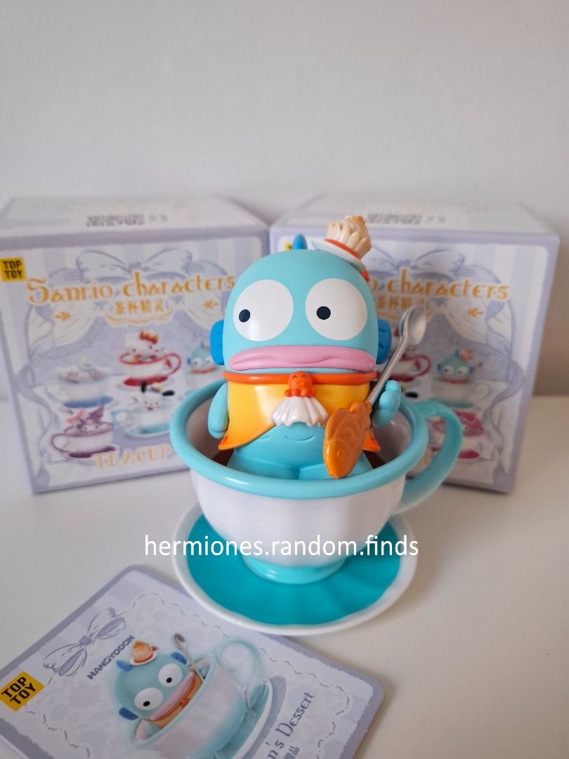 Toptoy Sanrio Teacup Elf Blind Box Figure Hangyodon, Hobbies & Toys ...