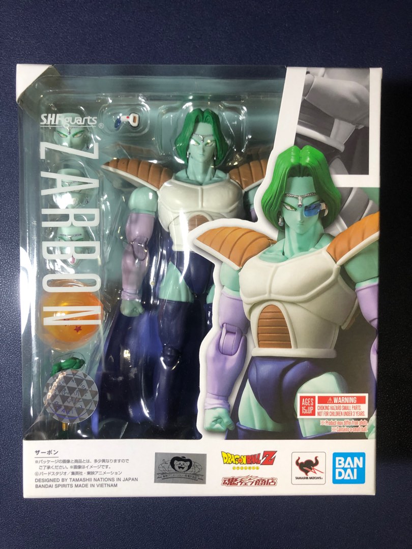 Zarbon Toy SHf Dragon Ball Zarbon, Hobbies & Toys, Toys & Games on Carousell