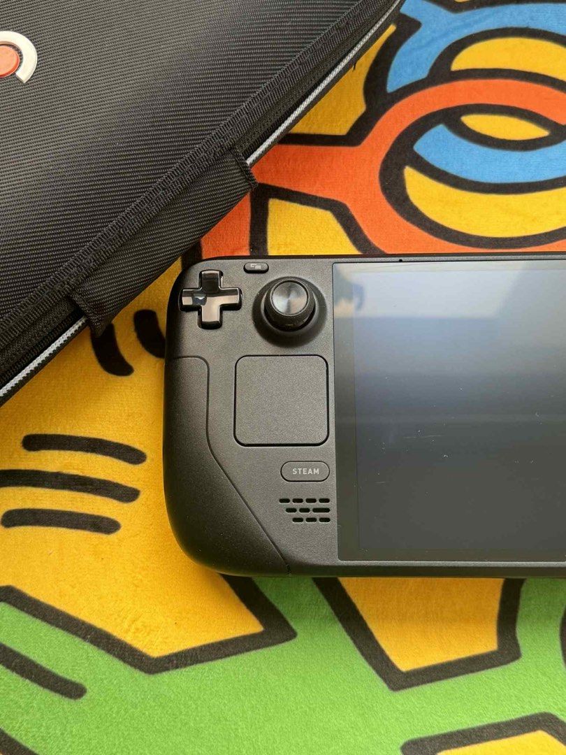 STEAMDECK OLED 1TB (Category: PlayStation) located in Manila. Submitted by jamison91889 (Listing ID 1373877014, Image 2). Description: FOR SALE - OLED - 1TB - ALMOST BRANDNEW - HINDI PA NA JAJAILBREAK - FRESH AS FCK - WITH POUCH - COMPLETE PAPERS & CHARGER (RECIEPT FROM DATABLITZ) PRICE IS NEGOTIABLE FOR SURE BUYER.