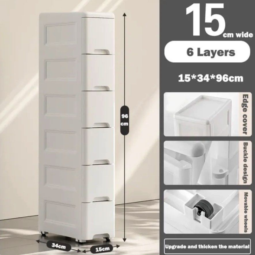 Storage Drawer Cabinet | Multi Layer Cabinet | Movable Drawer Storage ...