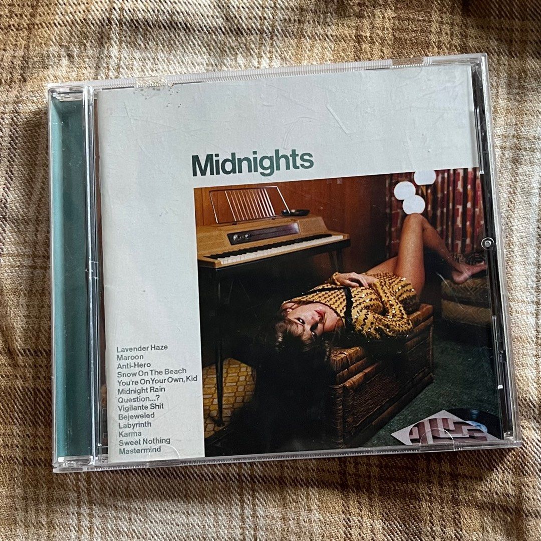 Taylor Swift - Midnights (Jade Green) (Category: CDs & DVDs) located in Manila. Submitted by swiftiegoodies (Listing ID 1373816010, Image 1). Description: Midnights (Jade Green) - Has some scratches on the case but the CD and booklet doesn’t have any issues. RFS: Decided to keep the signed Version instead. .