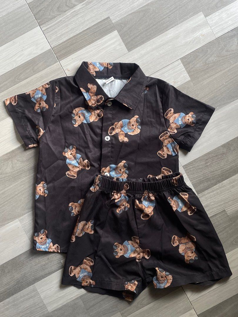 Terno top and short (Category: Babies & Kids Fashion) located in Makati City. Submitted by superjaa (Listing ID 1373842118, Image 1). Description: Shein slightly used can fit to 4-5 yrs old.