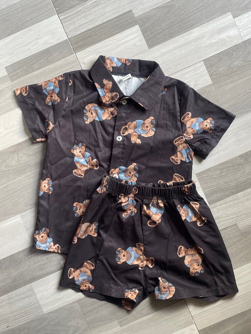 Terno top and short (Category: Babies & Kids Fashion) located in Makati City. Submitted by superjaa (Listing ID 1373842118, Image 2). Description: Shein slightly used can fit to 4-5 yrs old.