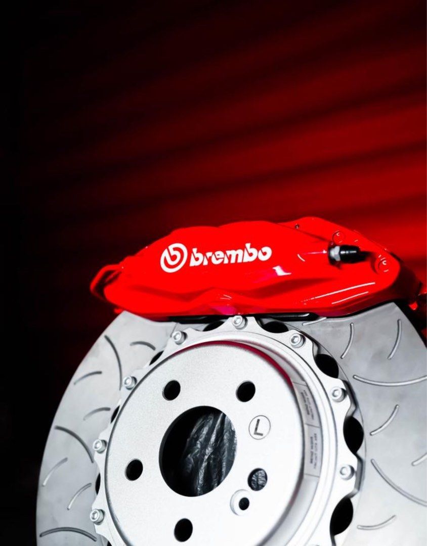 Toyota Honda Mercedes-Benz BMW Hyundai Kia Volvo Porsche Jaguar Mazda Nissan Volkswagen Audi BRAND NEW BREMBO F50 4 POT with 345mm ROTORS BIG BRAKE KIT SET (Category: Accessories) located in Singapore. Submitted by flexforce (Listing ID 1373919719, Image 2). Description: Step up your braking game with this OEM-style Brembo F50 4-Piston Big Brake Kit, designed for enhanced performance, everyday comfort, and aggressive street style. ✅ Vehicle Compa