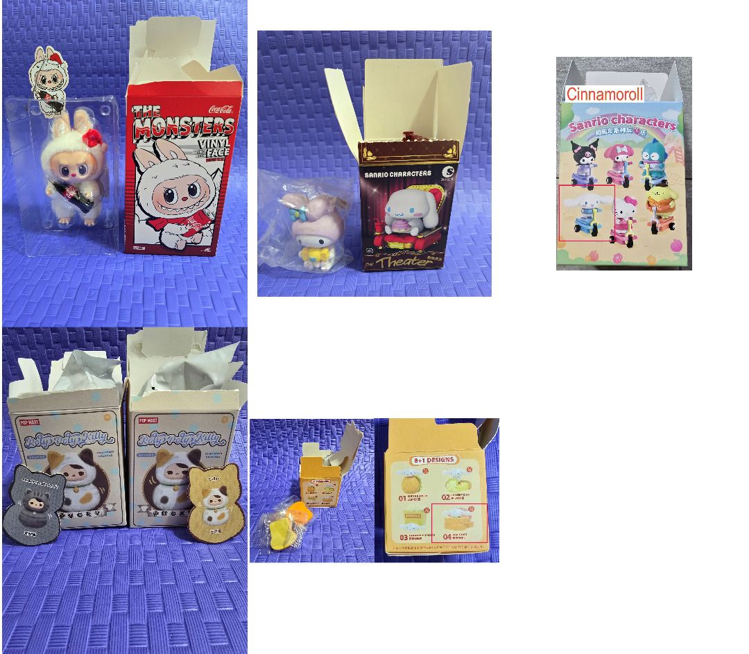 Toys (Labubu V2 / Fall In Wild Big / Irene / Emma / Beauty Diary / The ...