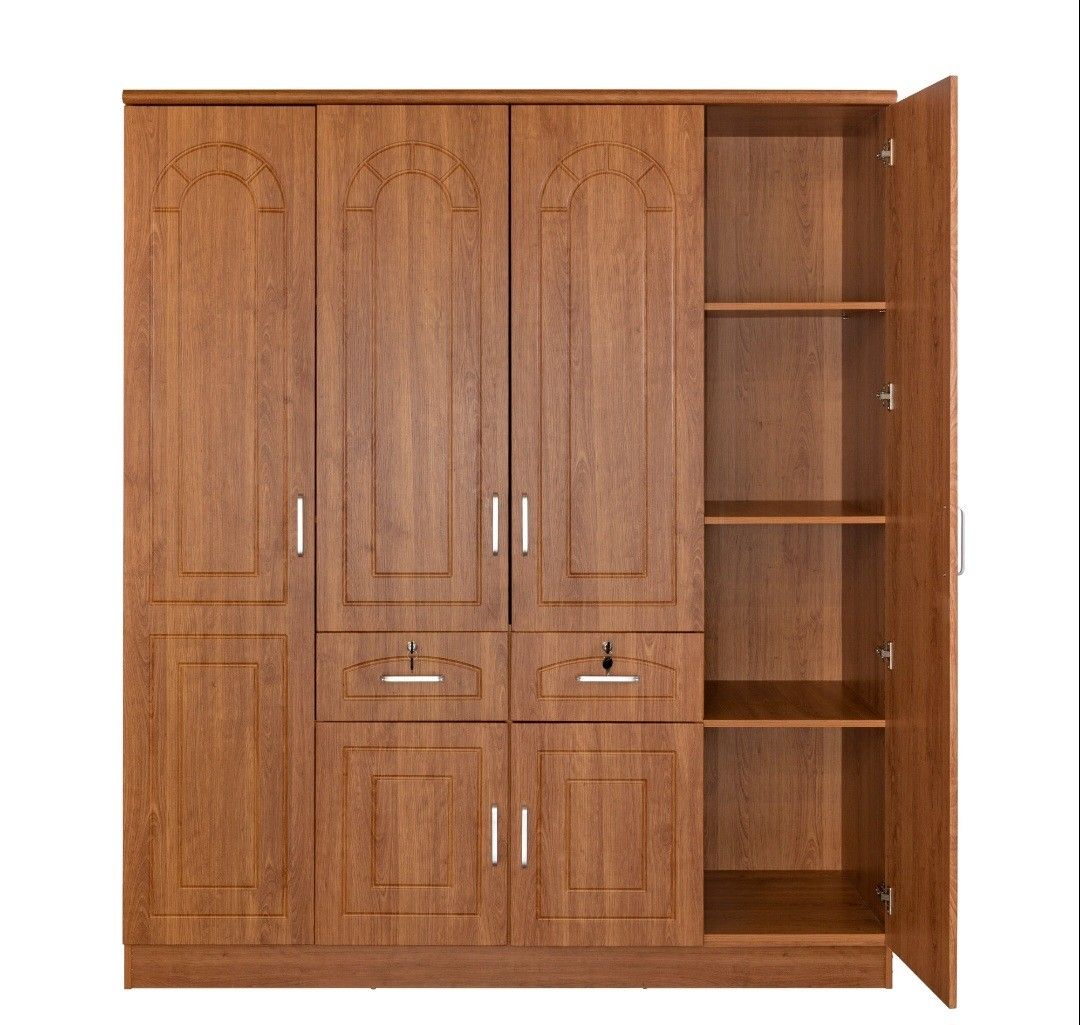 Wardrobe Cabinet (San-yang) (Category: Shelves, Cabinets & Racks) located in Rodriguez. Submitted by ejprelovedthings (Listing ID 1373865971, Image 3). Description: FOR SALE: Wardrobe cabinet - Sanyang Brand Particle Board and Paper Laminate Size: 160 x 51 x 200 cm (LWH) Color: Chocolate **Posted Picture is for reference. PM for actual picture 📍 Location: Burgos, Rodriguez Rizal FOR PICK UP ONLY.