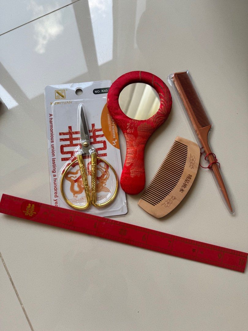 Wedding 上头 set for guy