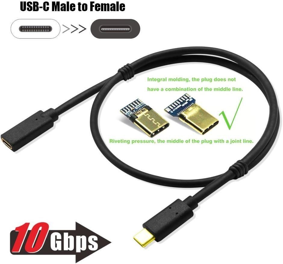 1.5m USB C Extension Cable 10Gbps Type C Male to Female Pass Video, Data, Audio for USB Type-C Data Sync Cable (Category: Cables & Adaptors) located in Singapore. Submitted by MEDMX (Listing ID 1378006289, Image 2). Description: 💕 💕 Professional custom gold plated plugs, longer life than ordinary plugs, through the plug-in test of 10,000 times, you can effectively protect the plug-in interface damage. 💕 💕 Super Speed Charging and High-Speed T