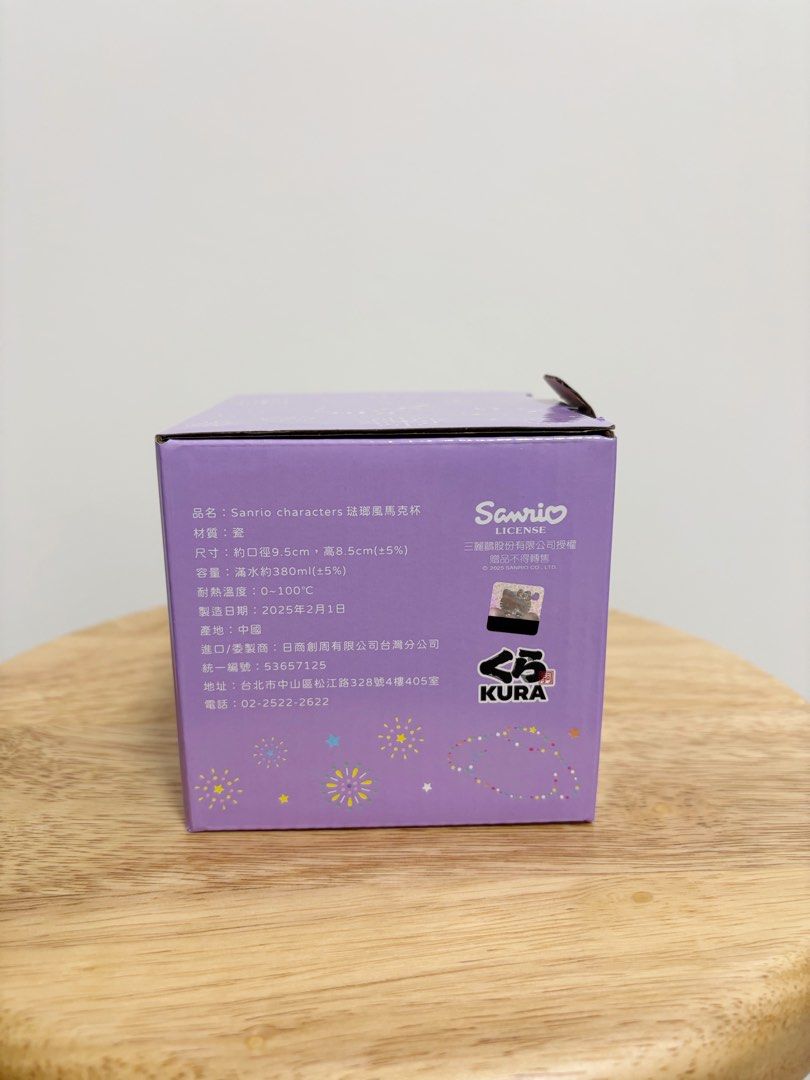 由 tpg9212 (刊登 ID 1378105441，圖片 2) 提交，位於 台北市 (Taipei) 的 藏壽司三麗鷗琺瑯風馬克杯-酷洛米 (類別：水杯、水壺)，說明：藏壽司三麗鷗琺瑯風馬克杯-酷洛米✨ 全新未使用 尺寸：口徑約9.5cm、高約8.5cm 容量：約380ml 材質：瓷 耐熱溫度：約0~100℃。