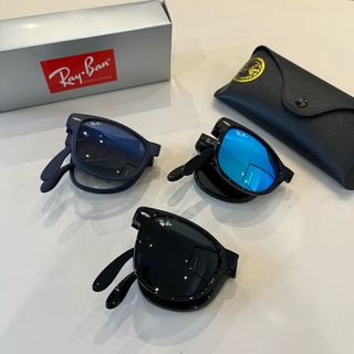 男女同款防紫外線太陽眼鏡  可折疊 配禮盒和收納袋64223505864323110