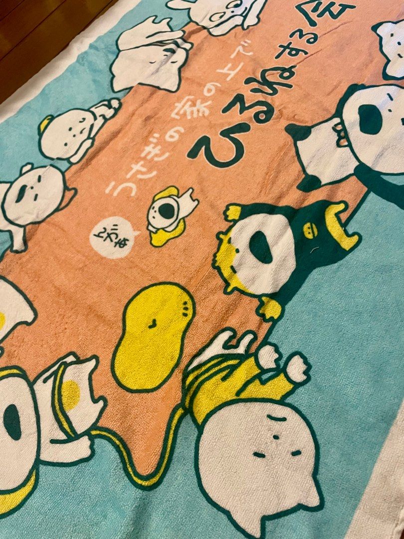 由 urfjy (刊登 ID 1378052375，圖片 3) 提交，位於 台北市 (Taipei) 的 西村裕二景品 西村裕二 全員集合 野餐巾 毛巾 浴巾 睡覺 (類別：床具浴巾)，說明：西村裕二景品 西村裕二 全員集合 野餐巾 毛巾 浴巾 睡覺 全新日本帶回 尺寸約60*120cm。
