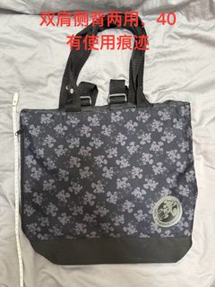 迪士尼 米奇 黑色 兩用包 單肩 雙肩包 backpack64233811900289110