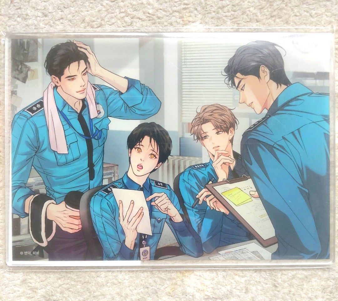 ⭐️週邊⭐️夜畫帳融冰曲線CROSSOVER壓克力板Lezhin快閃