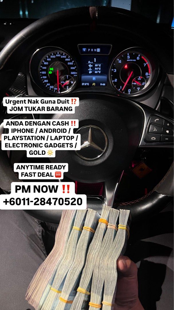 💰 URGENT CASH DEALS ‼️ JUAL BARANG TERPAKAI UNTUK TUNAI SEKARANG ‼️ (Category: Announcements) located in Shah Alam. Submitted by ballerheist1199 (Listing ID 1378144812, Image 1). Description: 💰 URGENT CASH DEALS ‼️ JUAL BARANG TERPAKAI UNTUK TUNAI SEKARANG ‼️ Anda perlukan duit segera? Tak perlu tunggu lama! Kami sedia beli barangan anda dan tukar terus kepada CASH dalam masa yang singkat! 📲 Kami beli pelbagai barangan seperti: • iPhone / Andr