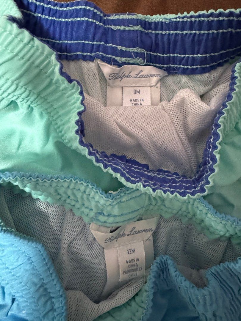 Baby Boy Clothes (Category: Babies & Kids Fashion) located in Singapore. Submitted by cheerupbuttercup (Listing ID 1377972989, Image 2). Description: Ralph Lauren swim shorts (can double as normal shorts) $4 each, take both at $7 SOLD Thermal wear, shark size M 95-108cm $6 Baby gap Star Wars $7 Add $2.80 for postage.