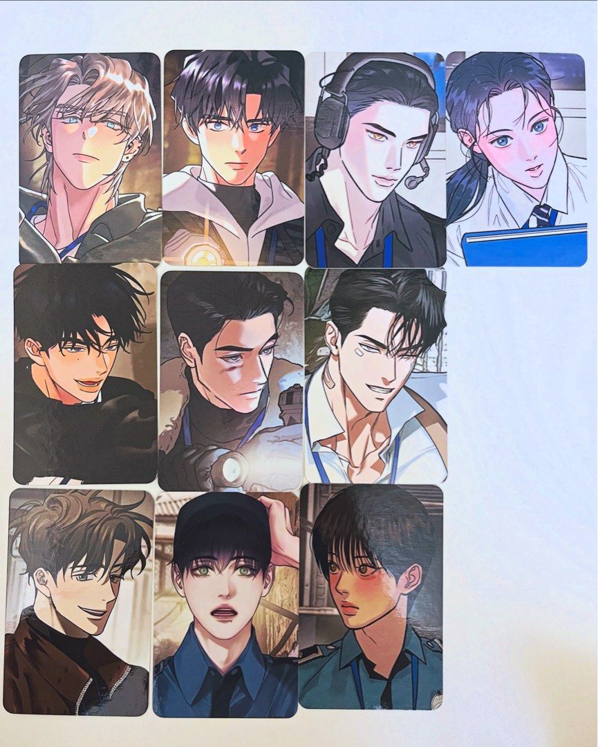 BL韓漫Lezhin Daybreak Pop up store隨機小卡, 興趣及遊戲, 書本