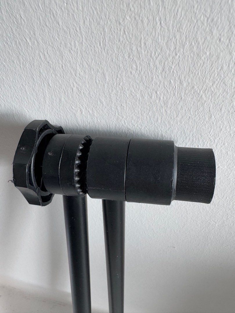 Black Bike Stand - Unbranded (Category: Parts & Accessories) located in Singapore. Submitted by kevintain08642 (Listing ID 1377986159, Image 2). Description: This is a black bike stand, perfect for maintenance or storage. It appears to be in excellent condition, with minimal signs of use. The stand is sturdy and designed to hold a bike securely. Easy to assemble and use..