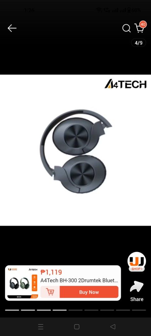Brand new headphone wireless (Category: Earphones) located in Paranaque City. Submitted by joycelyn10 (Listing ID 1378139927, Image 2). Description: brand new.