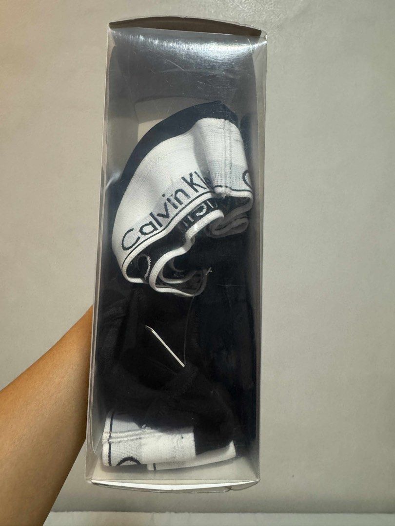 Calvin Klein Sports Bralettes (Category: Others Tops) located in Las Pinas. Submitted by masd0923 (Listing ID 1378091030, Image 2). Description: Selling this for my sister: - brand new modern cotton bralettes - Size Small (stretchable) - 2 pcs (black color) She bought this in CK Alabang Town Center Branch for 4,550. But selling it low for 3,500. RFS: decluttering + she got the same bralette colors as a gift. Slightly negotiable. PM me.