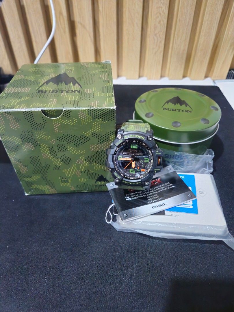 Casio G-Shock X Burton GG-1000BTN Mudmaster Green Camouflage
