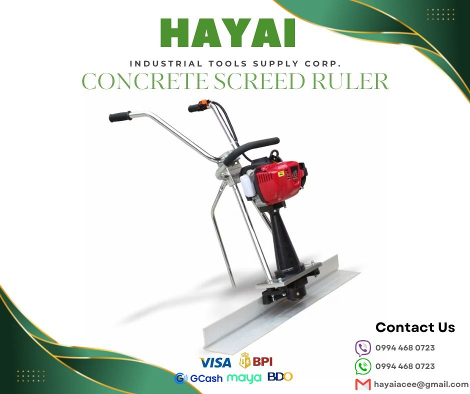 Concrete Screed Ruler, Commercial & Industrial, Construction Tools ...